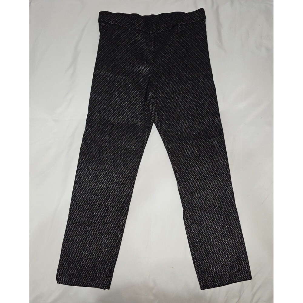Jules & Leopold Pants Women’s Pull On Black Stretch Straight Ankle Large